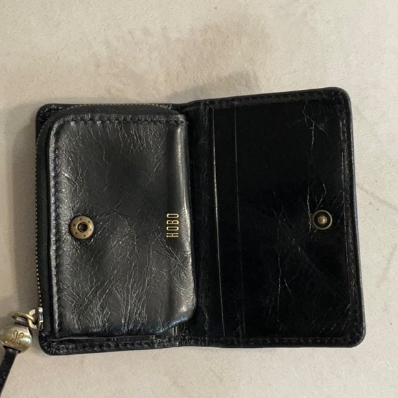 Hobo Black Leather Wallet - Picture 4 of 7